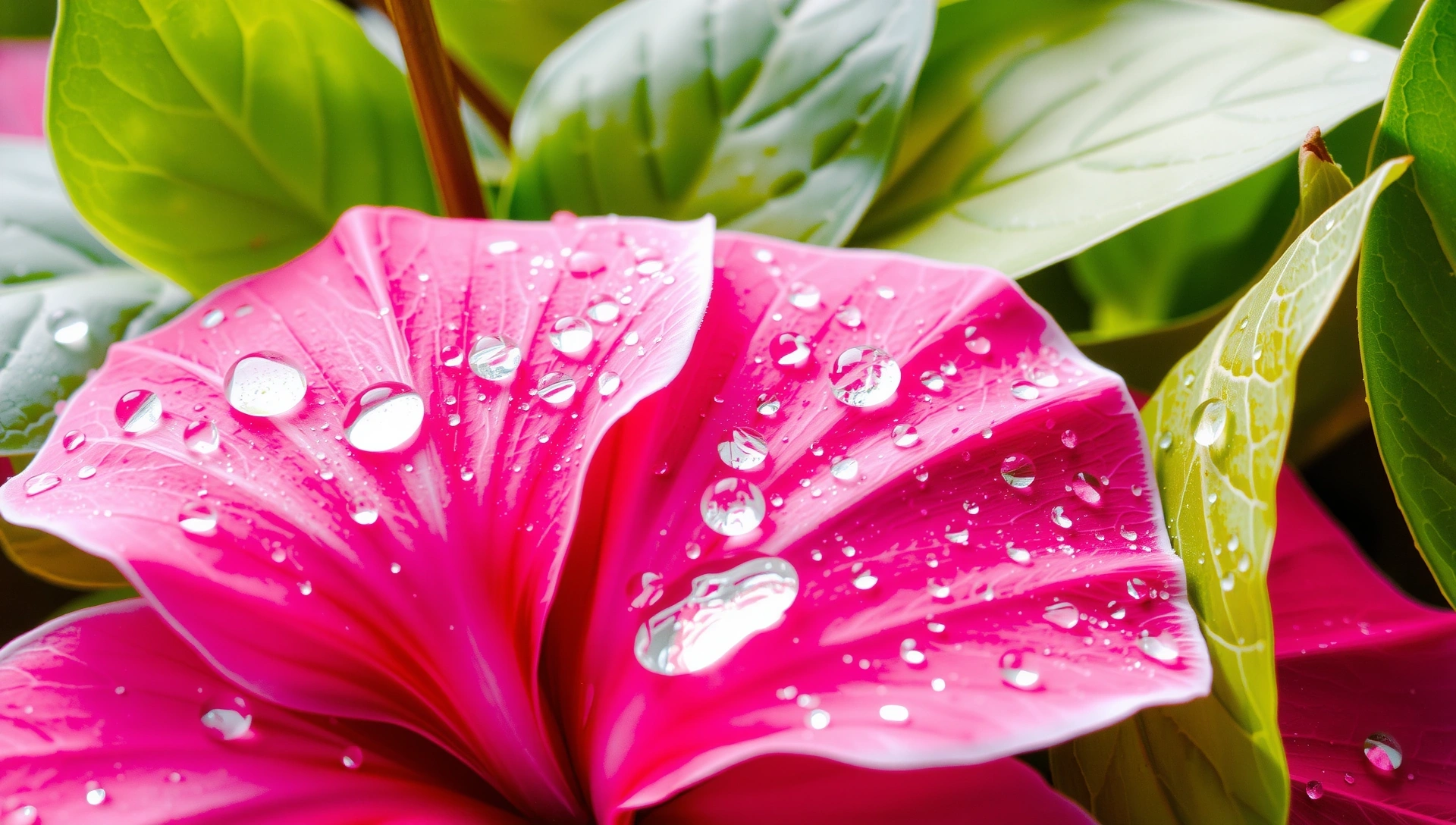 A hand holding a vibrant green leaf, symbolizing natural ingredients and purity.